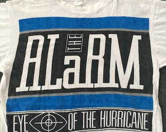 Vintage the Alarm Eye of the Hurricane UK 80s Tour Promo Original