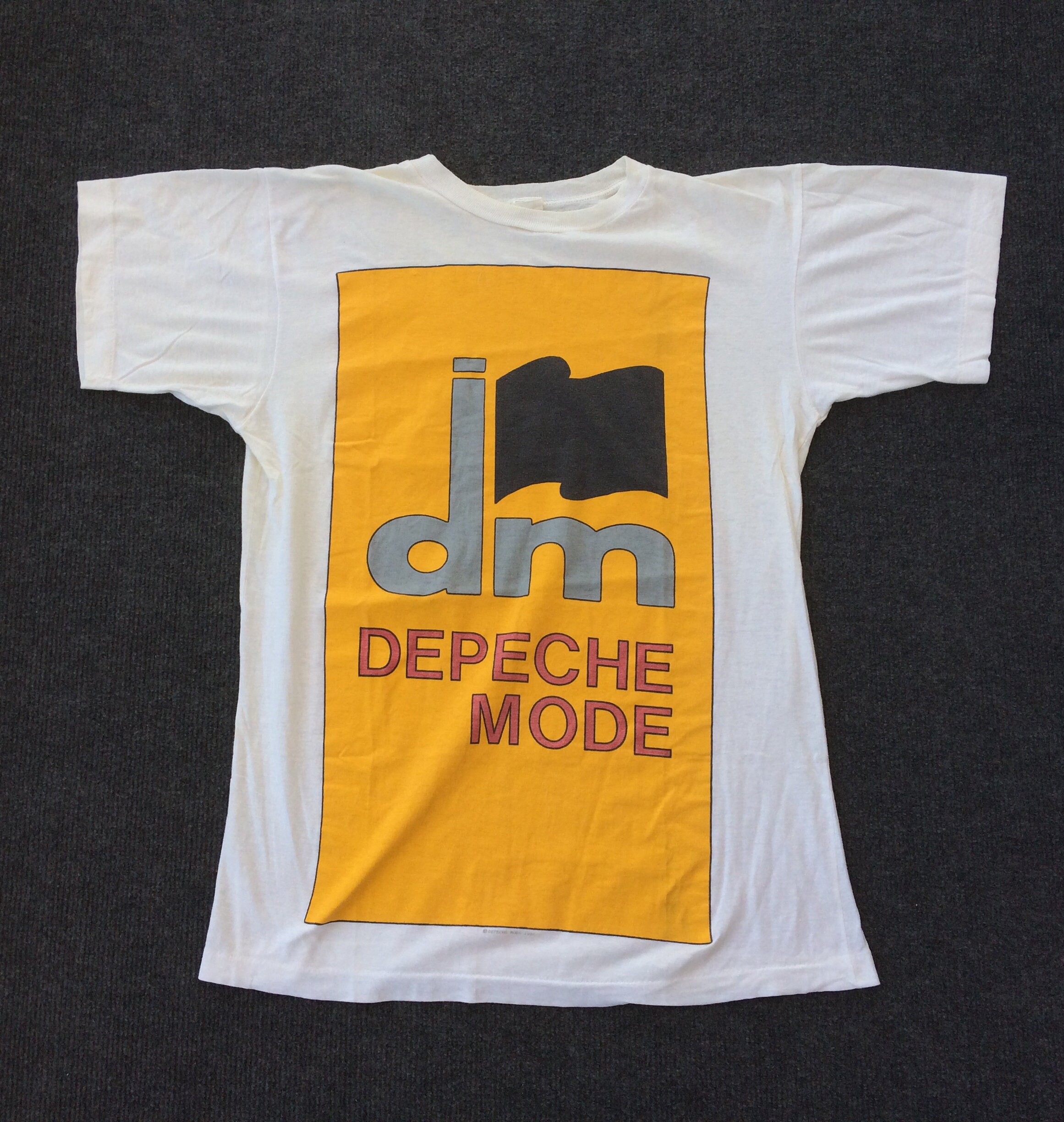 Vintage Depeche Mode 80s Tour Promo 