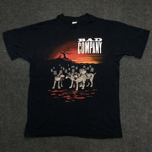 ヴィンテージ バッド カンパニー ホーリー ウォーター ツアー 1991 サマー コンサート 90 年代 プロモ ツアー レア T シャツ