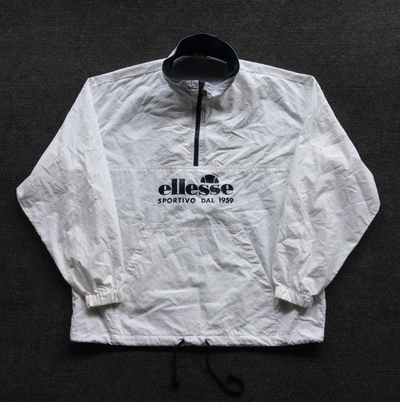 Vintage Ellesse Sportivo Dal 1959 Big Logo Zipper… - image 1