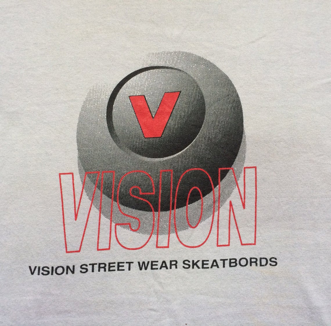 Vintage VISION Street Wear Skateboard 80s 90s Skate T Shirt Etsy