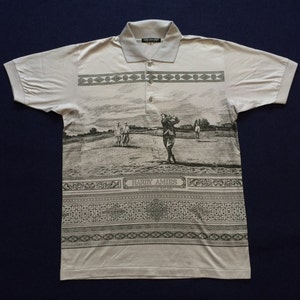 Vintage Hardy Amies Designer Short Sleeve Rare Shirt