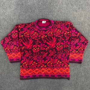 Vintage Made In Italy Long Sleeve Women Sweatshirt