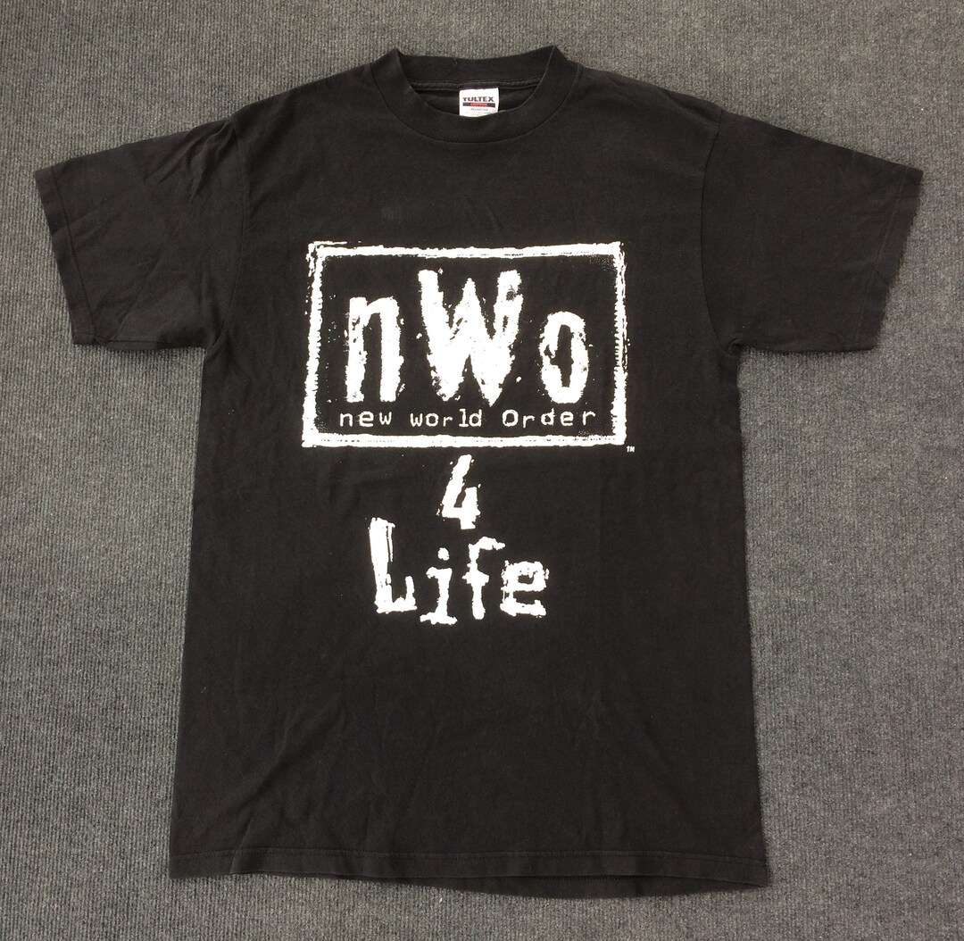nWo Tシャツ 黒 超激レア nWo 4 LIFE Tシャツ WWF