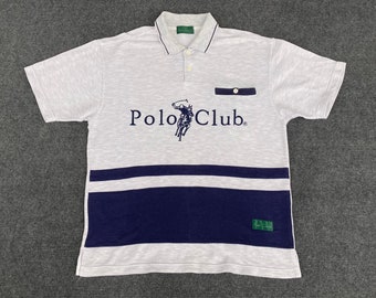 Vintage Polo Club 90s Collared Streetwear Sz M Shirt