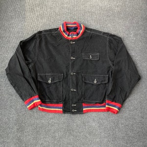 Vintage Polo Ralph Lauren Striped Black 90s Sweater