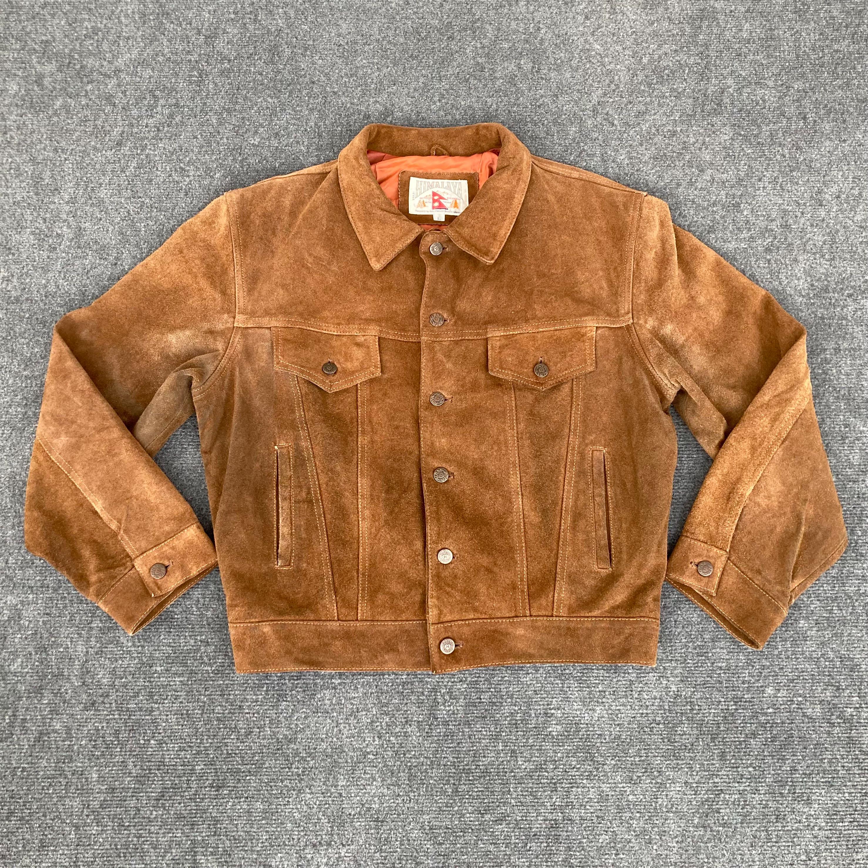 Vintage Himalaya HOLLYWOOD RANCH MARKET Suede Leather Vintage Himalaya HOLLYWOOD RANCH MARKET Suede Leather