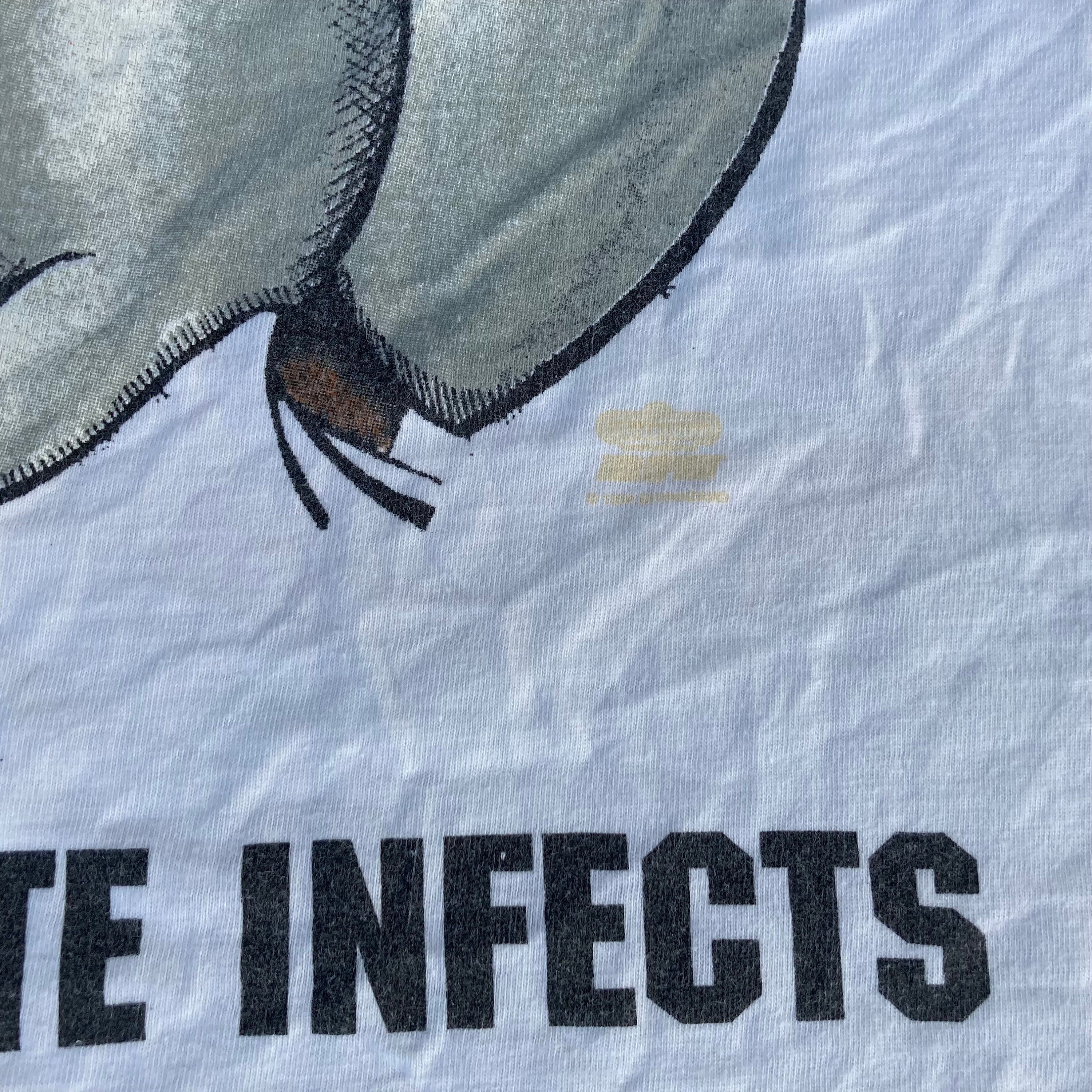 Vintage Biohazard the Virus of Hate Hip Hop Tour Original Rare T