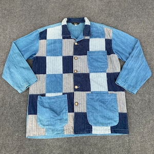 Vintage Jalon Patch Work Jacket Swag 90&#39;s Hip Hop Sweater
