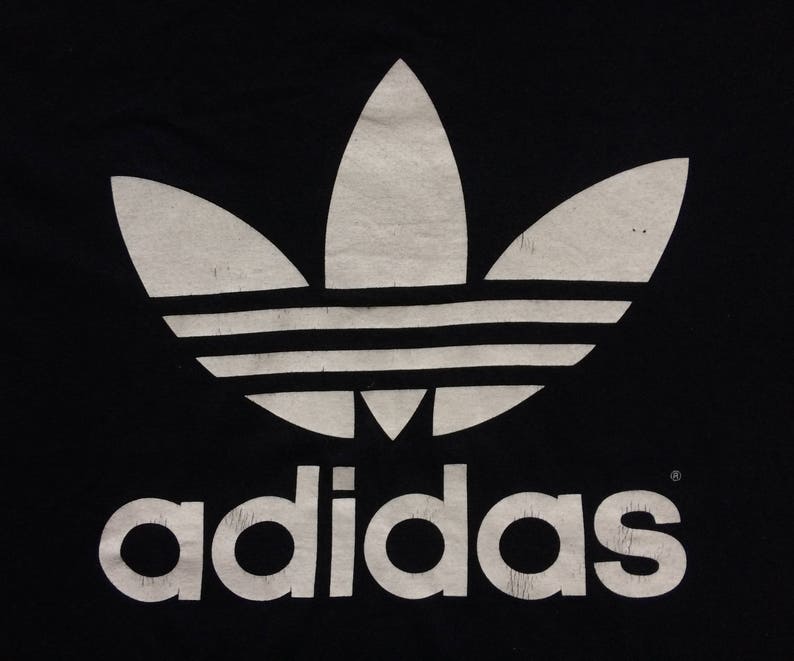 Vintage Adidas Hip Hop Rare 80s 90s Short Sleeve T Shirt | Etsy