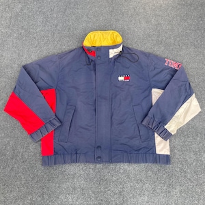Vintage Tommy hilfiger Hooded 90s Streetwear M Jacket Sweater