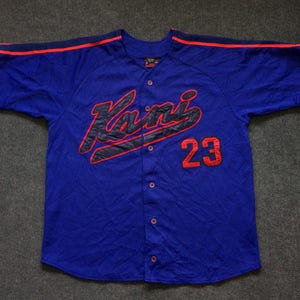 Vintage KANI Big Logo Streetwear 90&#39;s Swag T shirt Hip Hop Spellout Rap Jersey