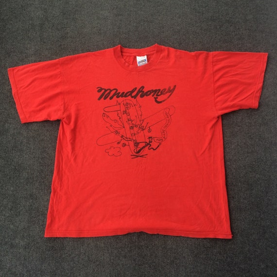 Vintage Mudhoney 90s Size XL Tour Rare T Shirt - Etsy Hong Kong