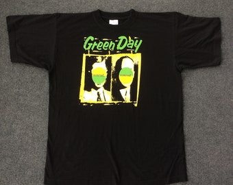Vintage 90s Green Day Grunge Tour Promo Original Rare Punk T