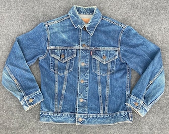 vintage Levis Trucker Jeans 80s Veste