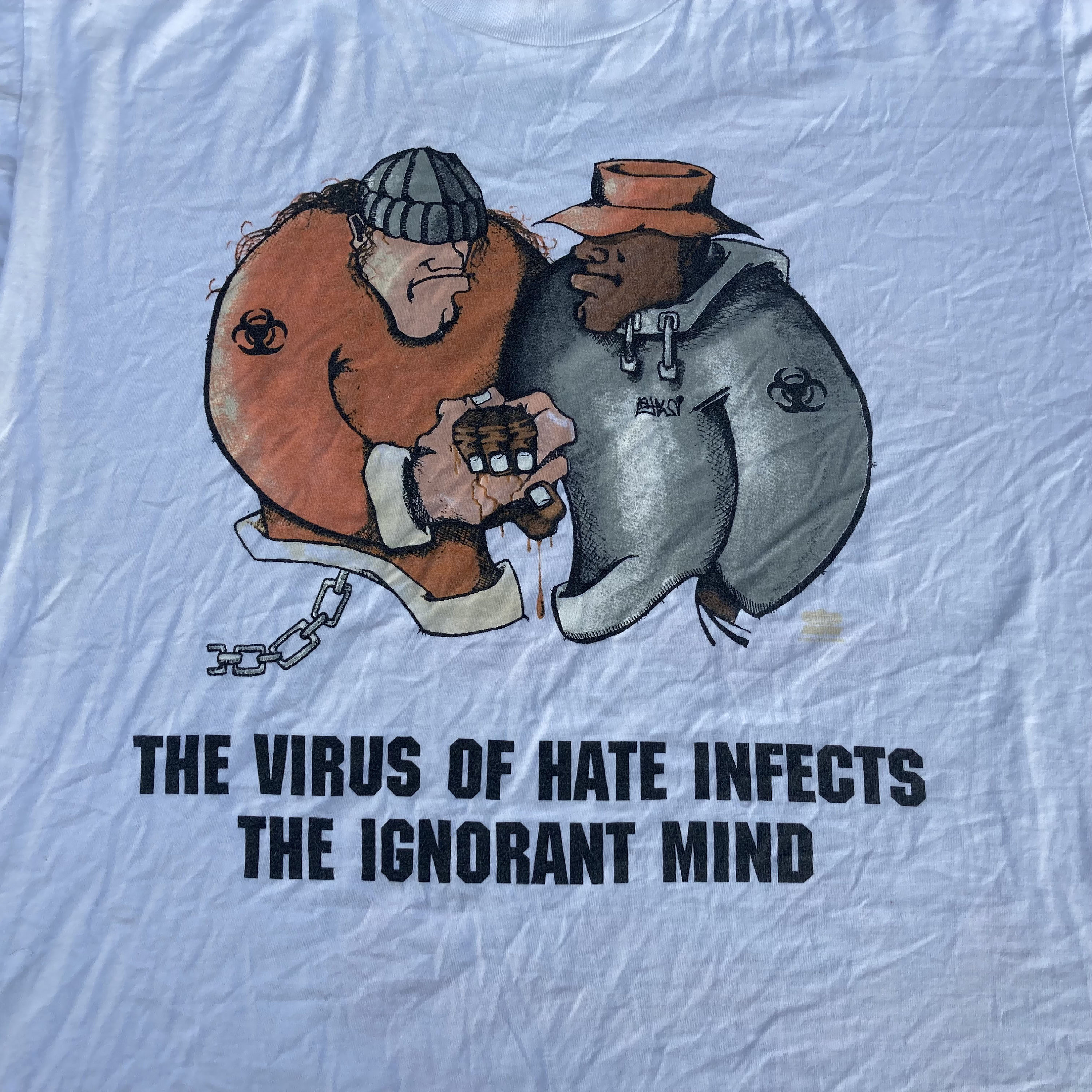 90s biohazard THE VIRUS OF HATE Tシャツ biohazard_1080x.jpg?v=1610742578