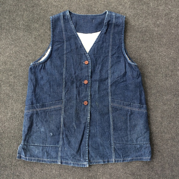 Vintage Jeans Sleeves Workwear 90s Jacket Workwear