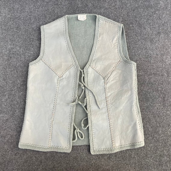 Leather Denim Jacket Chain & 3D Pocket - Ready-to-Wear 1A5ZUI