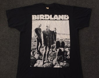 Vintage Birdland Lazy Records Tour Promo Original Camiseta Rara