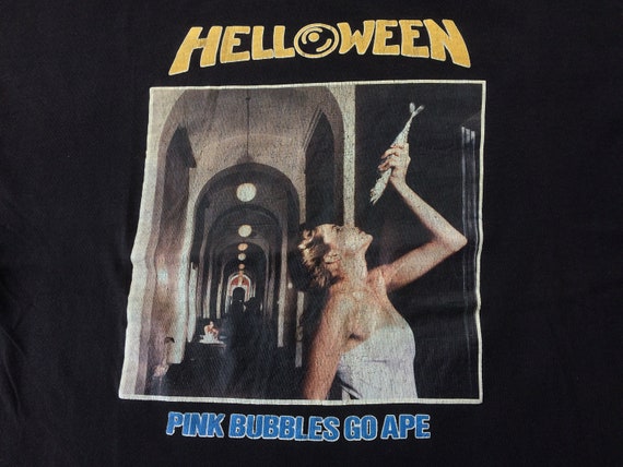 Vintage Helloween Promo 90s Halloween Pink Bubble… - image 2