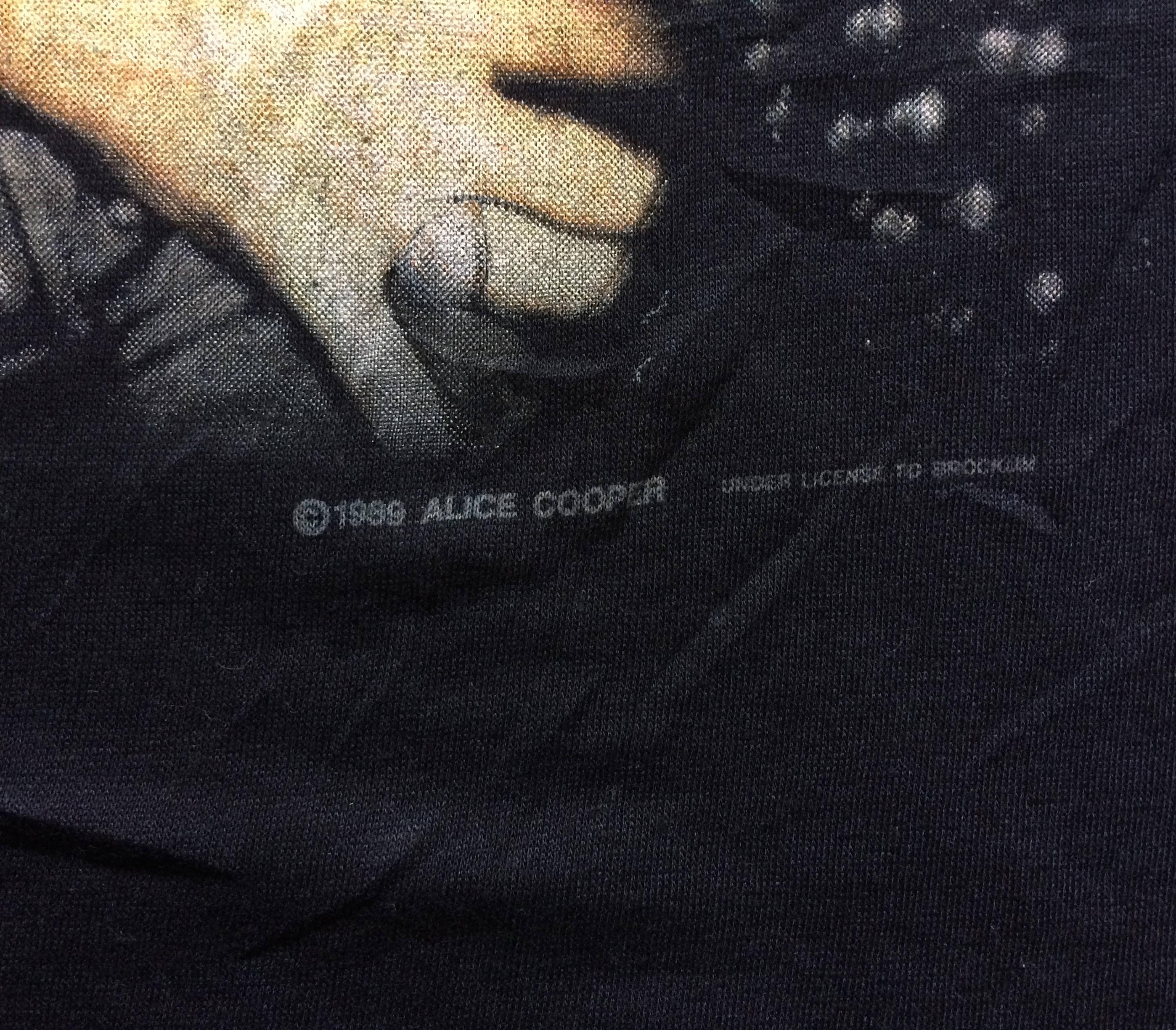 Vintage Alice Cooper Trash 80s 90s Hardcore Metal Rare Skull T - Etsy