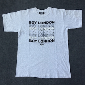 Vintage Boy London 153 Kingsroad, Chelsea, london, SW3, England Punk 90s Rare T shirt