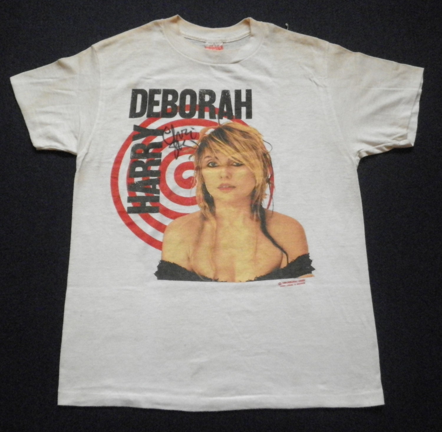 Vintage Deborah Harry 80s 1989 With Signature Promo Tour Rare - Etsy