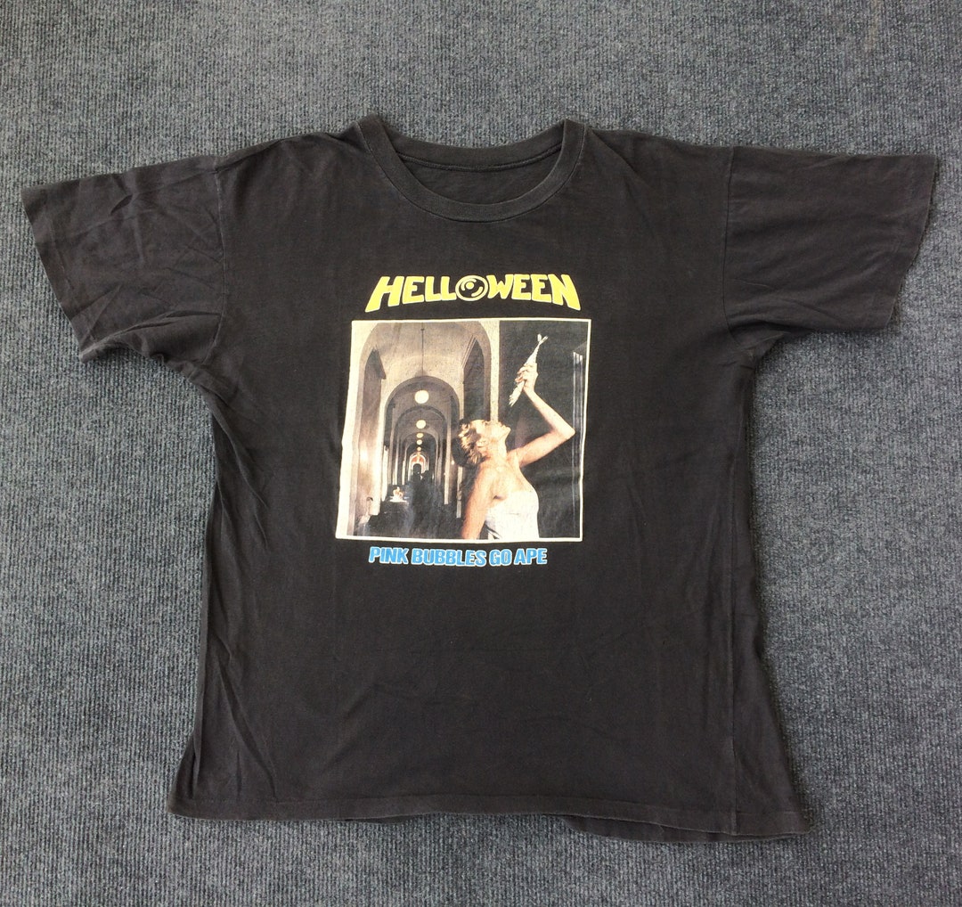 Vintage Helloween Promo 90s Halloween Pink Bubbles Go Ape Original 