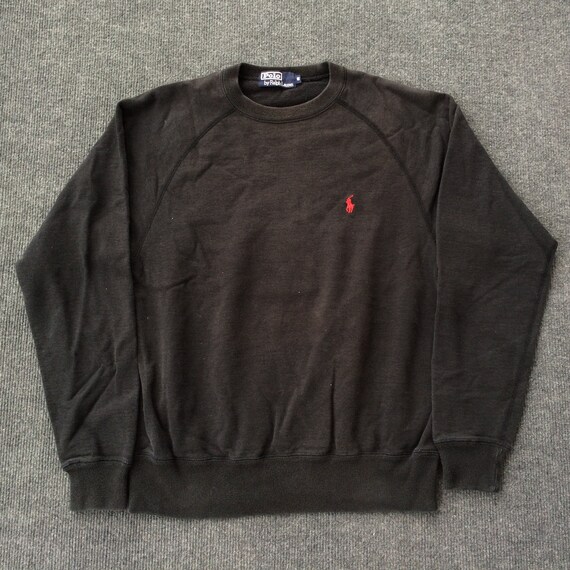 Vintage 90s Polo Jeans Ralph Lauren Flag Logo Sweatshirt