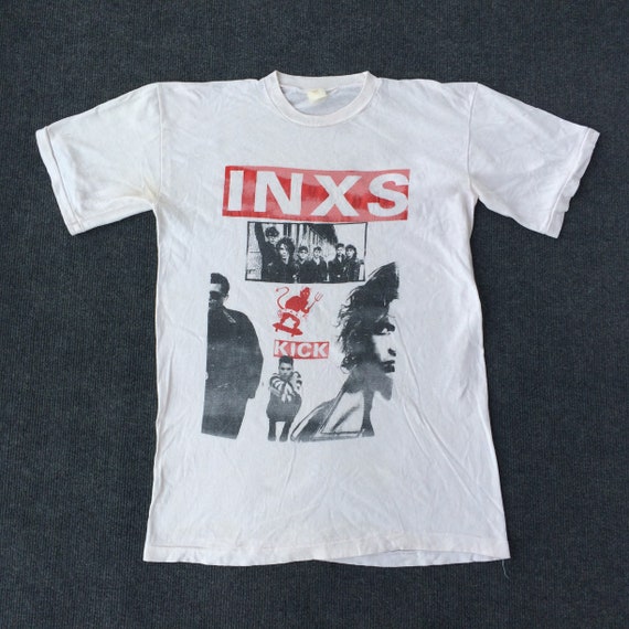 Vintage INXS KICK Tour 90s 80s Rare T shirt