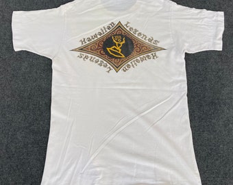 Vintage Hawaii Legends Surf Beach Surfboards 90s T Shirt