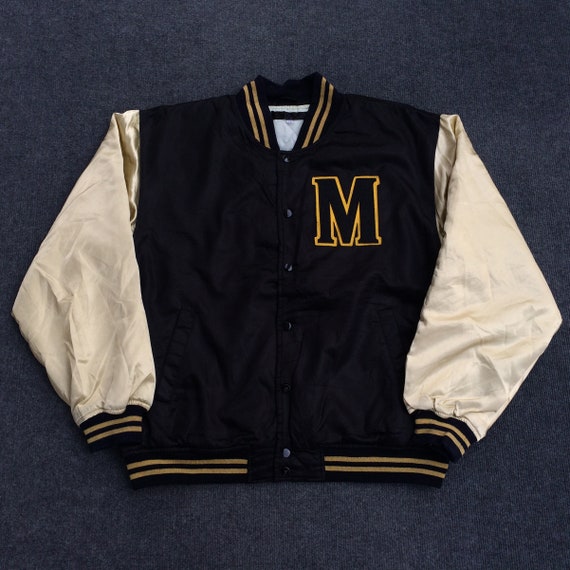 Vintage 90s Malts Baseball Varsity Jacket Sweater - Etsy