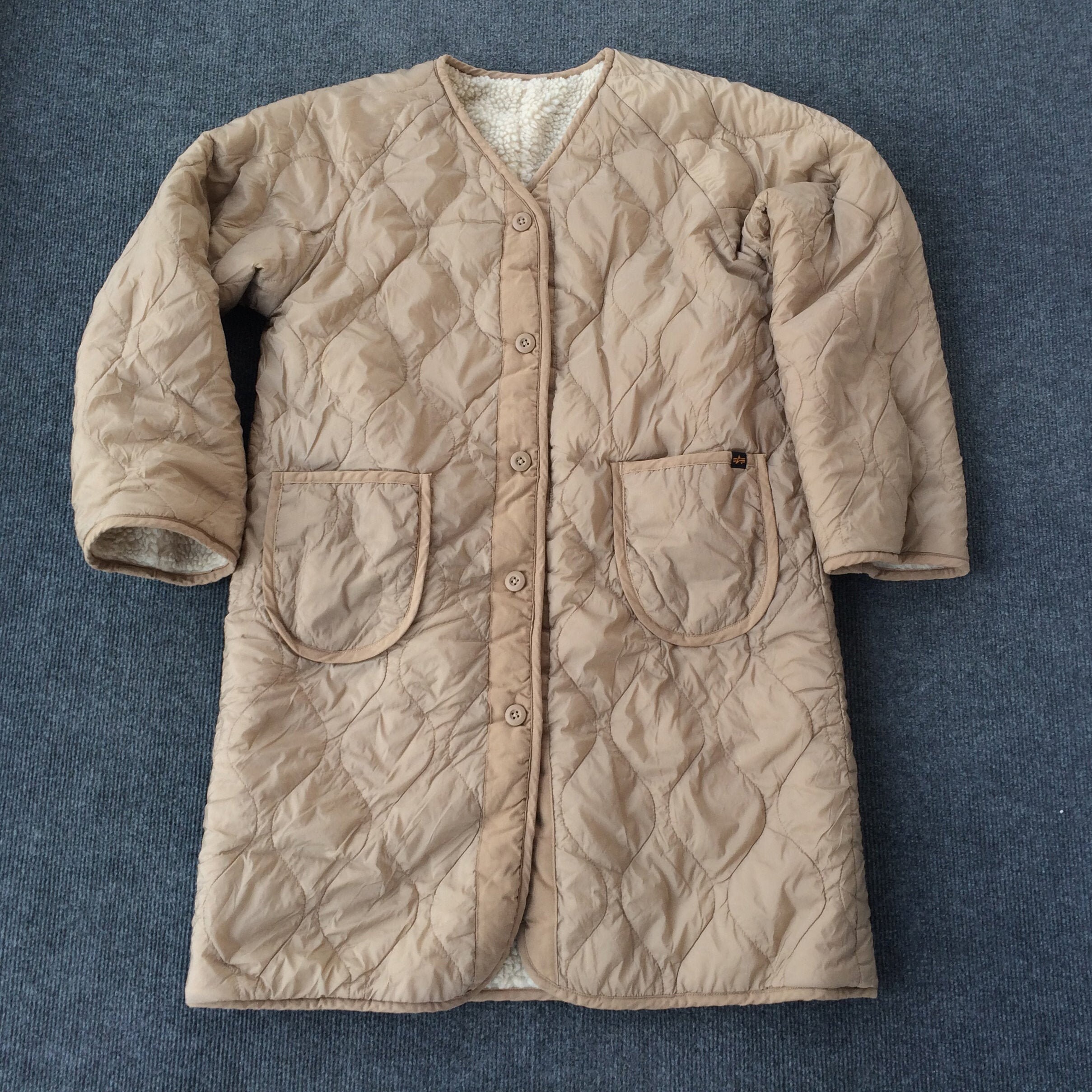 OLD PARK×LEVI'S×ALPHA INDUSTRIES US Vintage Alpha Industries Parka Size S Long Jacket - Etsy
