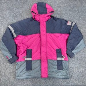 Vintage Phenix Ski Jacket 90s Ski Wear Snow Multicolor Jacket