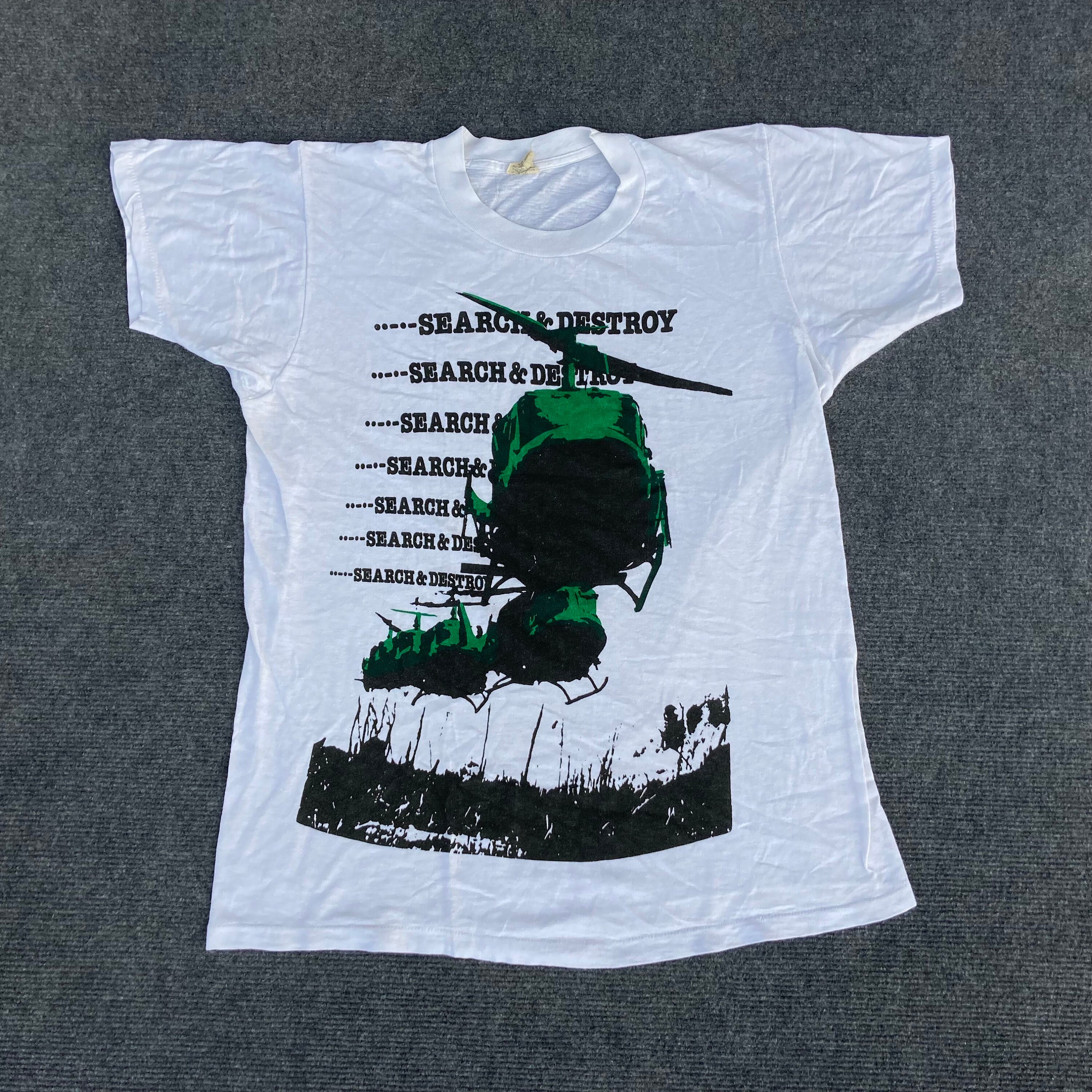 Vintage Search and Destroy Vietnam War Fifth Column T Shirt - Etsy