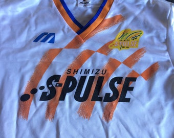 Mizuno SHIMIZU S-PULSE サッカーシャツ Jリーグ　サイズM Shimizu S-Pulse - Mizuno - 1993/1996 - HOME Kit | eBay
