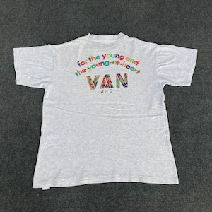 Vintage VAN JAC Designer M Japanese Brand T shirt