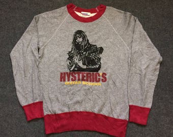 Vintage Hysteric Glamour Japan Punk Jumper Sweatshirt