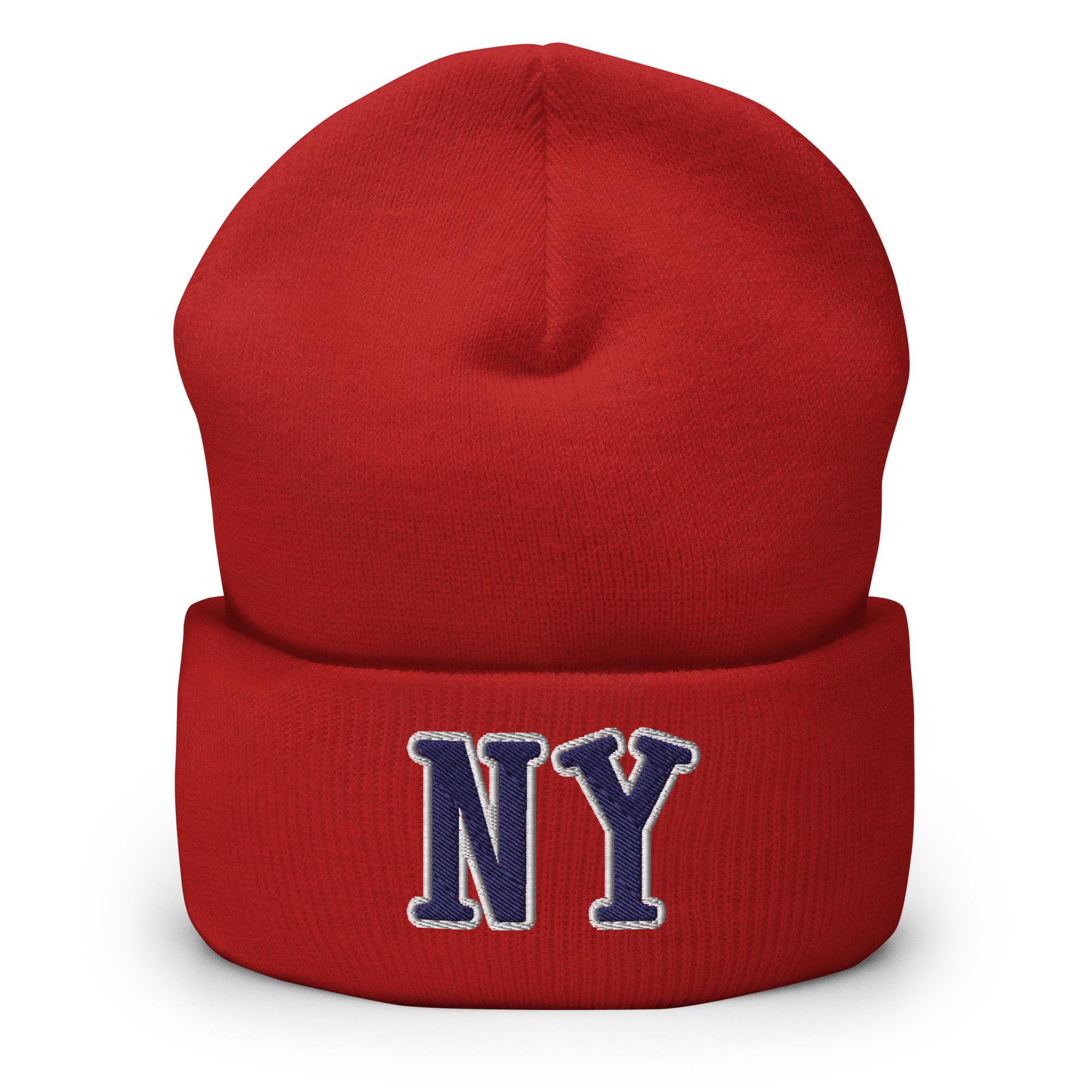 Berretto Invernale In Acrilico NYPD (New York Police Department) Blu, Unisex, Licenza Ufficiale