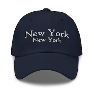 Chapeau New York avec broderie - Chapeau New York NY - Casquette New York - Chapeau New York - Chapeau NY - Chapeau New York NY
