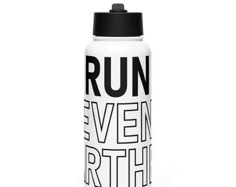 Trinkflasche 'Gym? Ich dachte du hättest Gin gesagt!' Aluminium Gymnastikbecher Laufen Radfahren 600ml Flasche