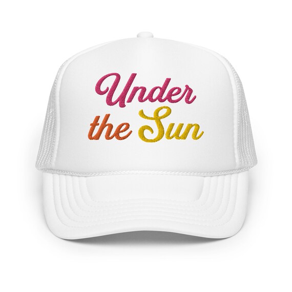Embroided woven sun hat summer under the sun fun Embroider a Sunhat for Summer - Sulky main image 2