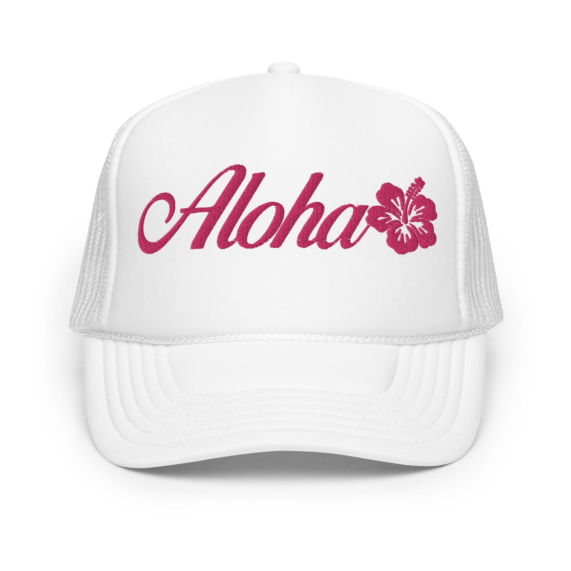 NWT Aloha Collection foam trucker hat collab Waahia Kuuipo Aloha  main image 2