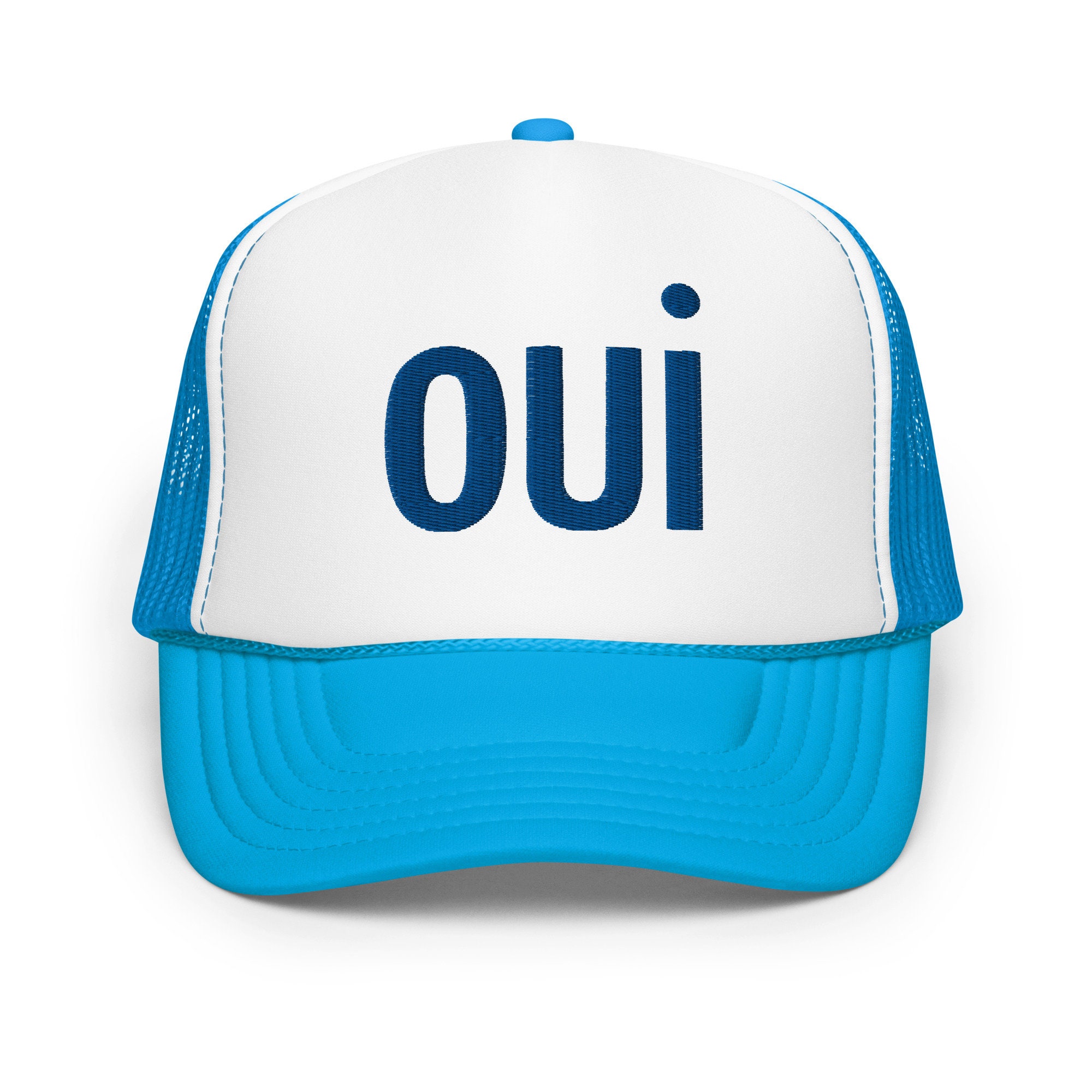 Casquette trucker snapback en maille brodée personnalisée