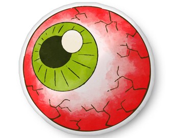 Scary Eye Ball Soft Pillow - Halloween Décor