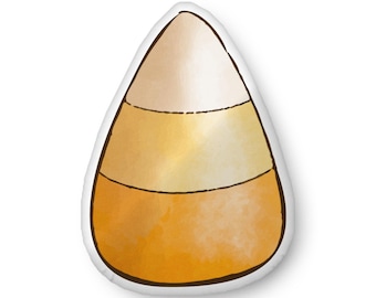 Candy Corn Soft Pillow - Candy Corn Halloween Décor - Halloween Party Decor