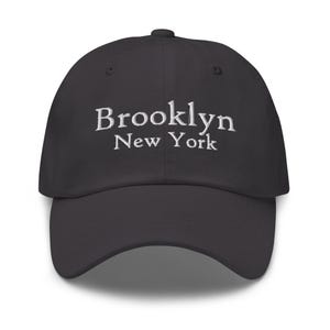 Brooklyn New York Dad Hat with Embroidery - Brooklyn Dad Hat - Brooklyn NY Dad Hat - New York Dad Hat