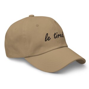 Le Tired Baseball Hat main image 1