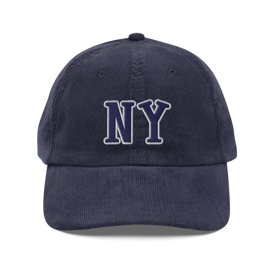 NY Vintage Corduroy Cap - New York Cap - New York Hat - NY