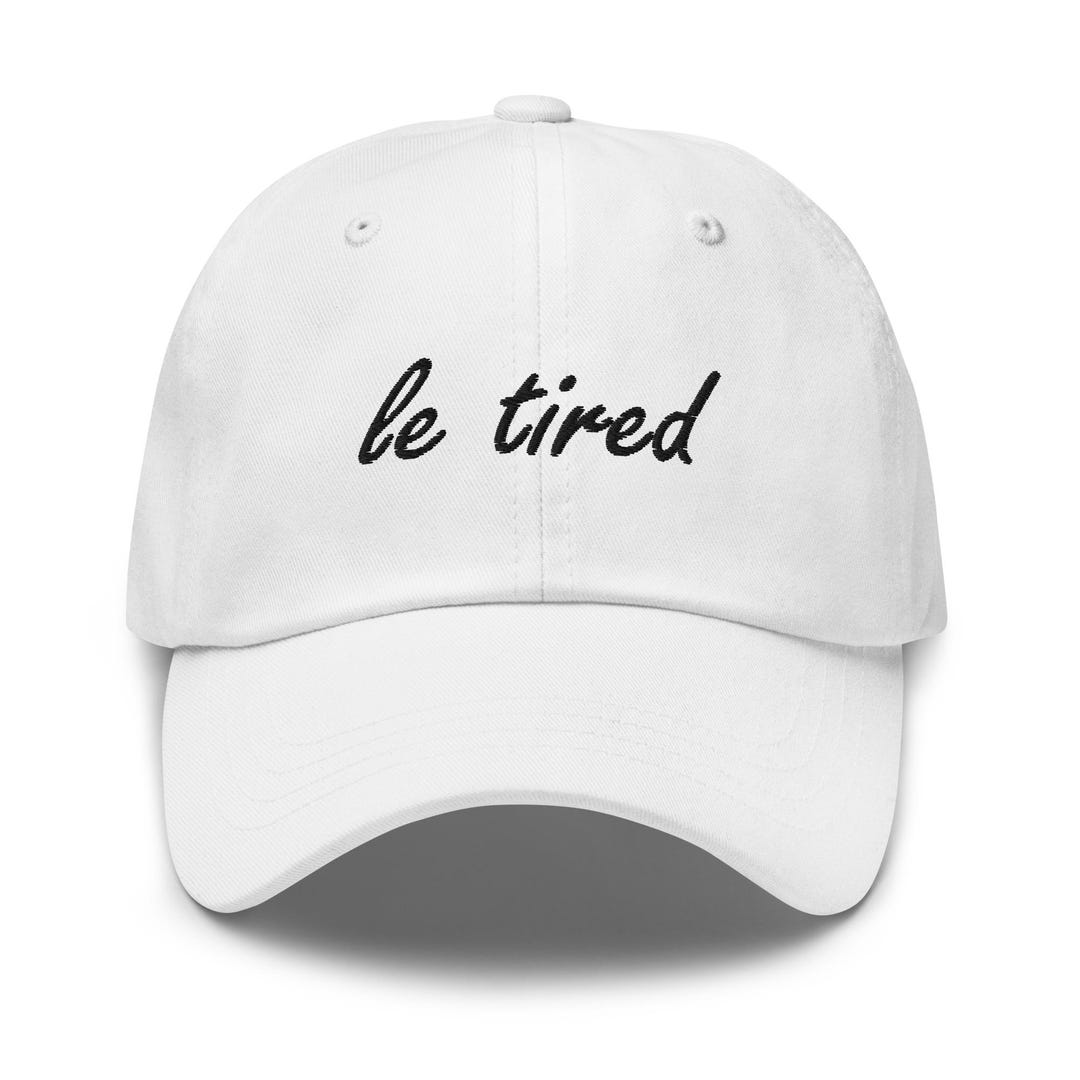 Le Tired Baseball Hat main image 0